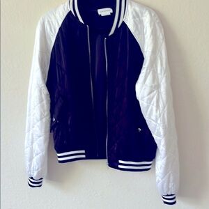 NWOT Lovers + Friends MIRI BOMBER JACKET .